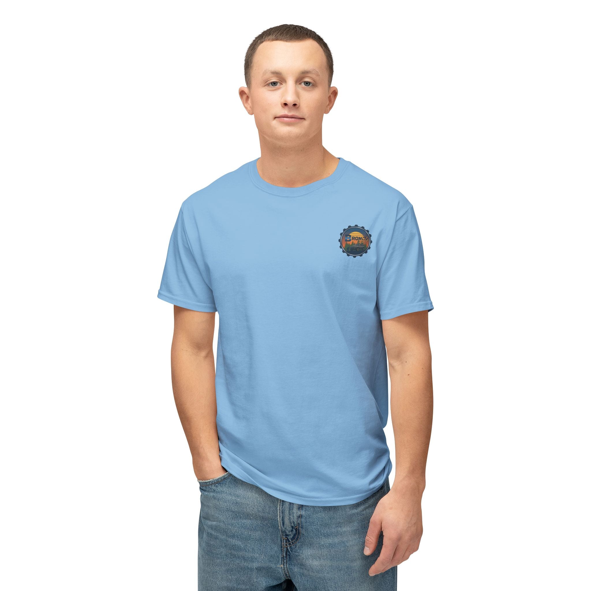 Bronco Family Tree Tee — Six Generations of Grit, Gas & Glory