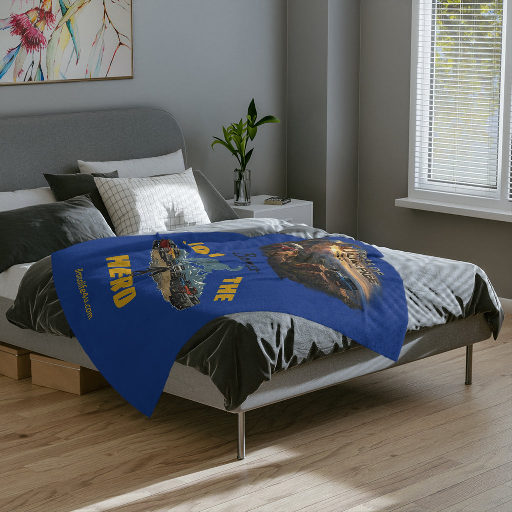 Join the Herd Premium Microfiber Blanket | Bronco Heritage Adventure Throw | 60 Years of Wild & Free