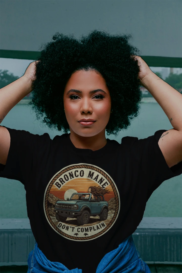 Windblown & Wild – Bronco Mane Shirt T-Shirt