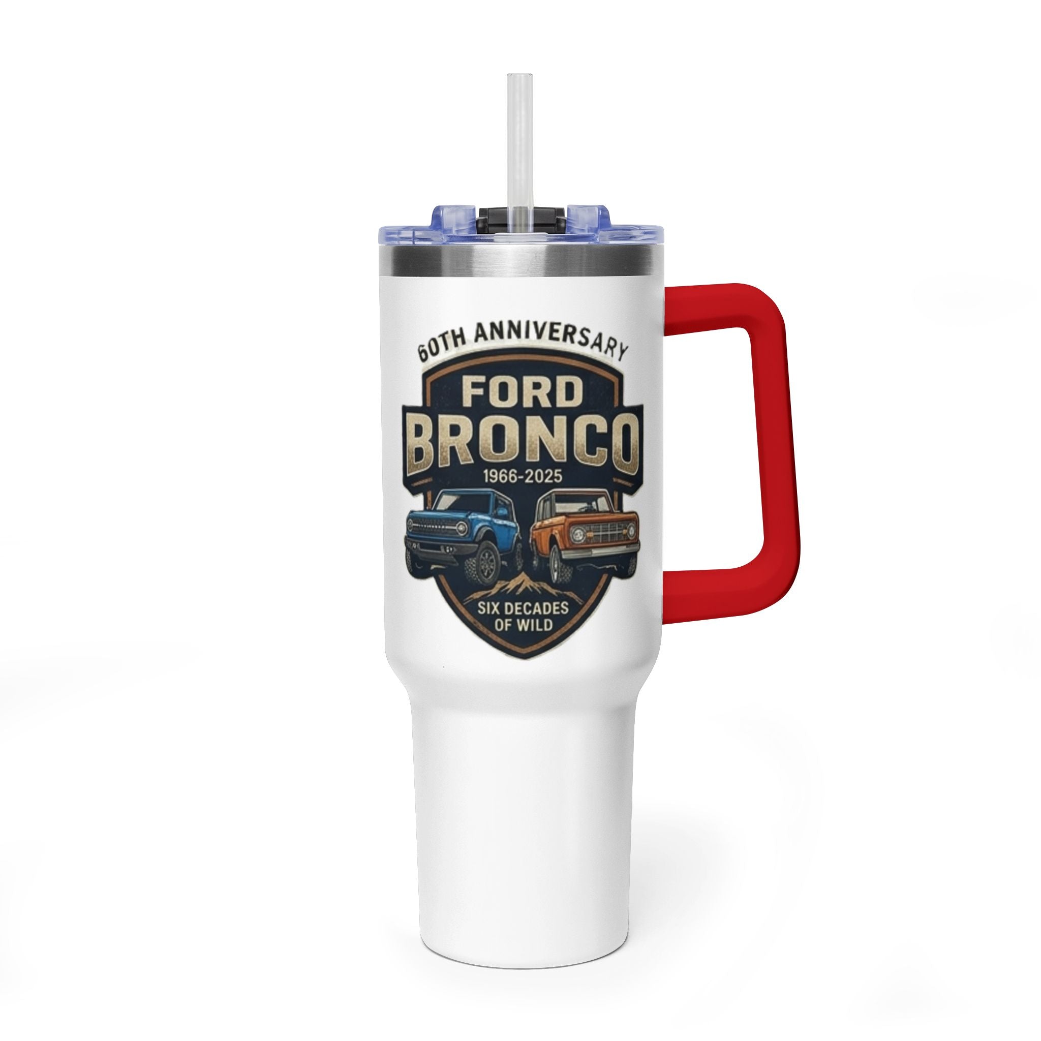 1000x Better 40oz Vacuum Insulated Tumbler | Bronco 60th Anniversary Adventure Travel Mug
