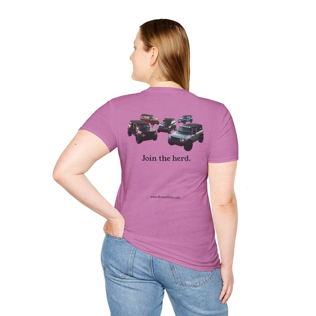 “Join the Herd” Bronco Tee — Every Trail’s a Stampede