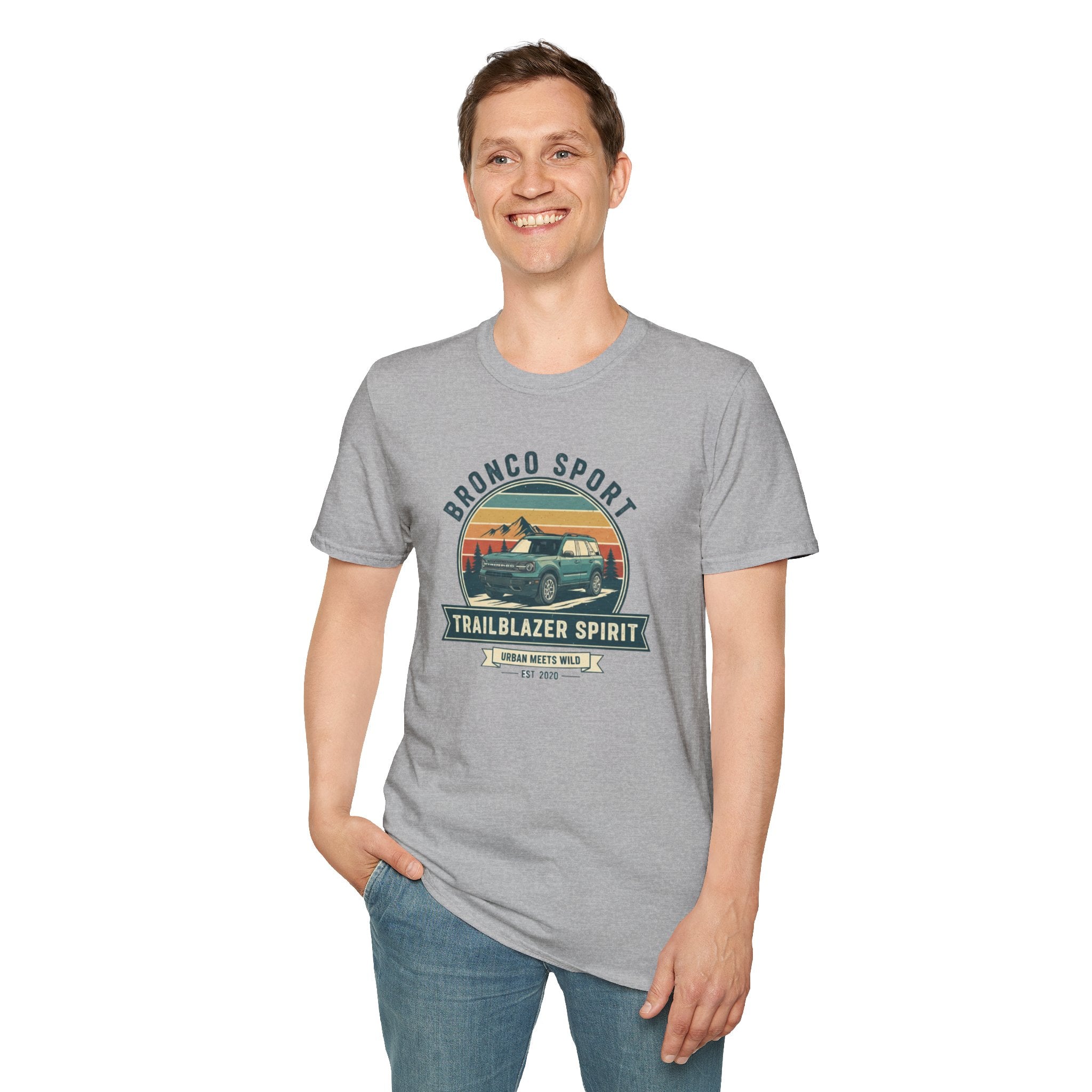 Bronco Sport “Urban Meets Wild” Trailblazer Tee – Softstyle Adventure Edition