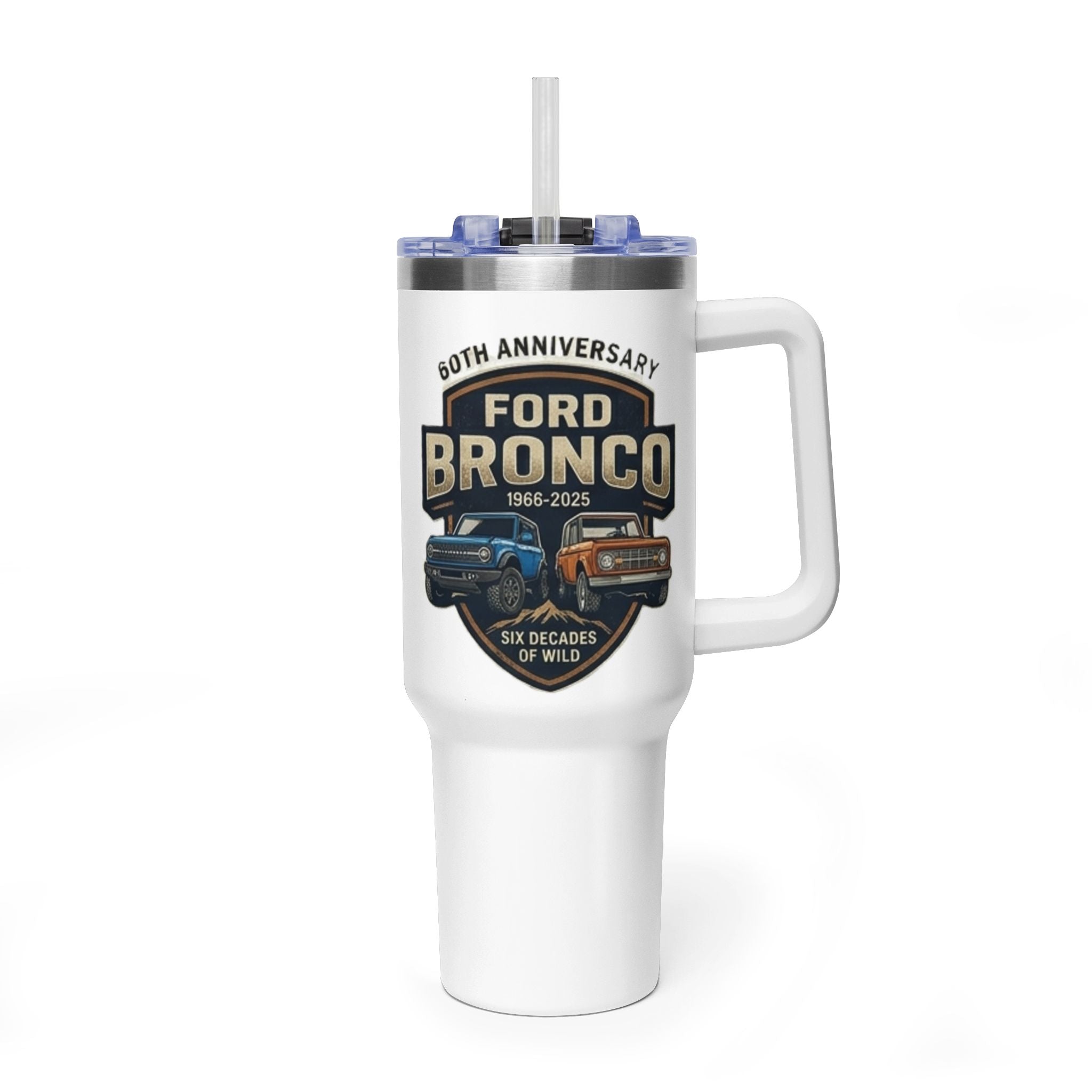 1000x Better 40oz Vacuum Insulated Tumbler | Bronco 60th Anniversary Adventure Travel Mug