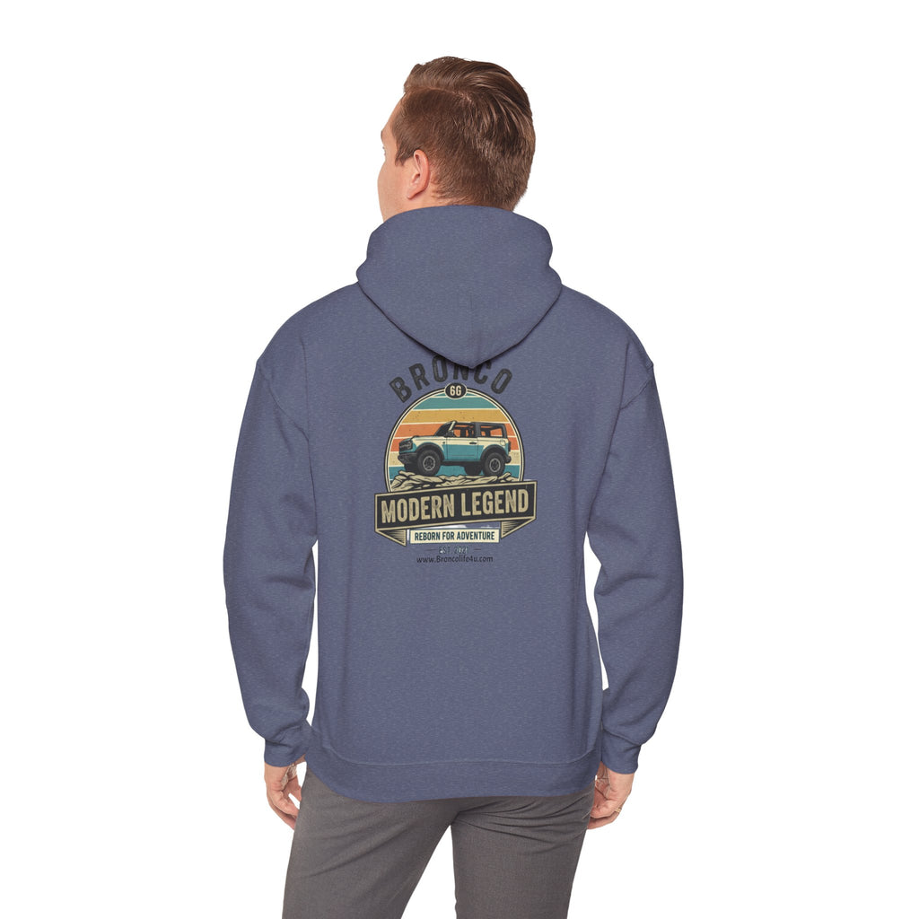 Bronco 6G “Modern Legend” Hoodie — Adventure Reborn Since 2021