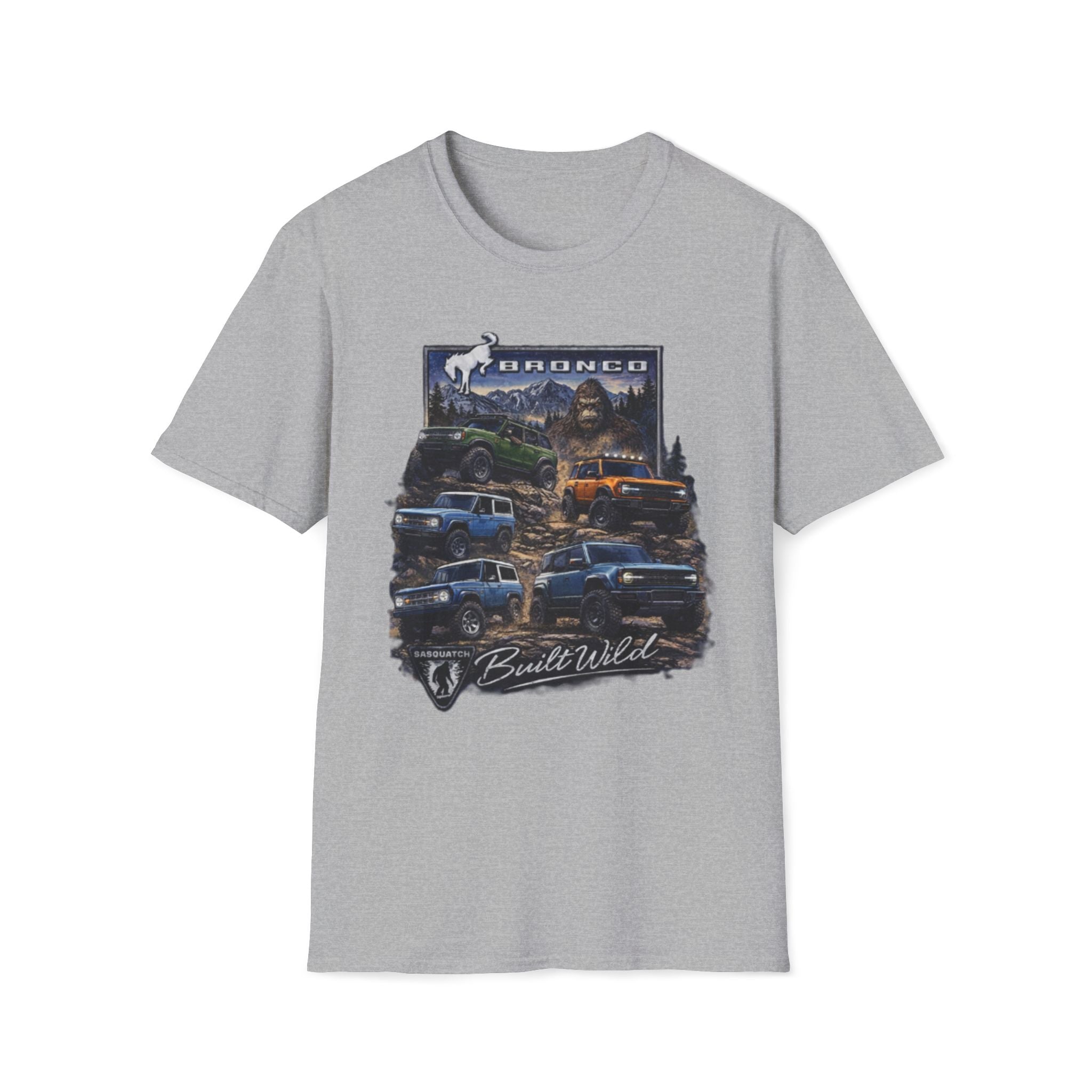 Built Wild Bronco Tee – From ’66 to 6G, Legends Evolve