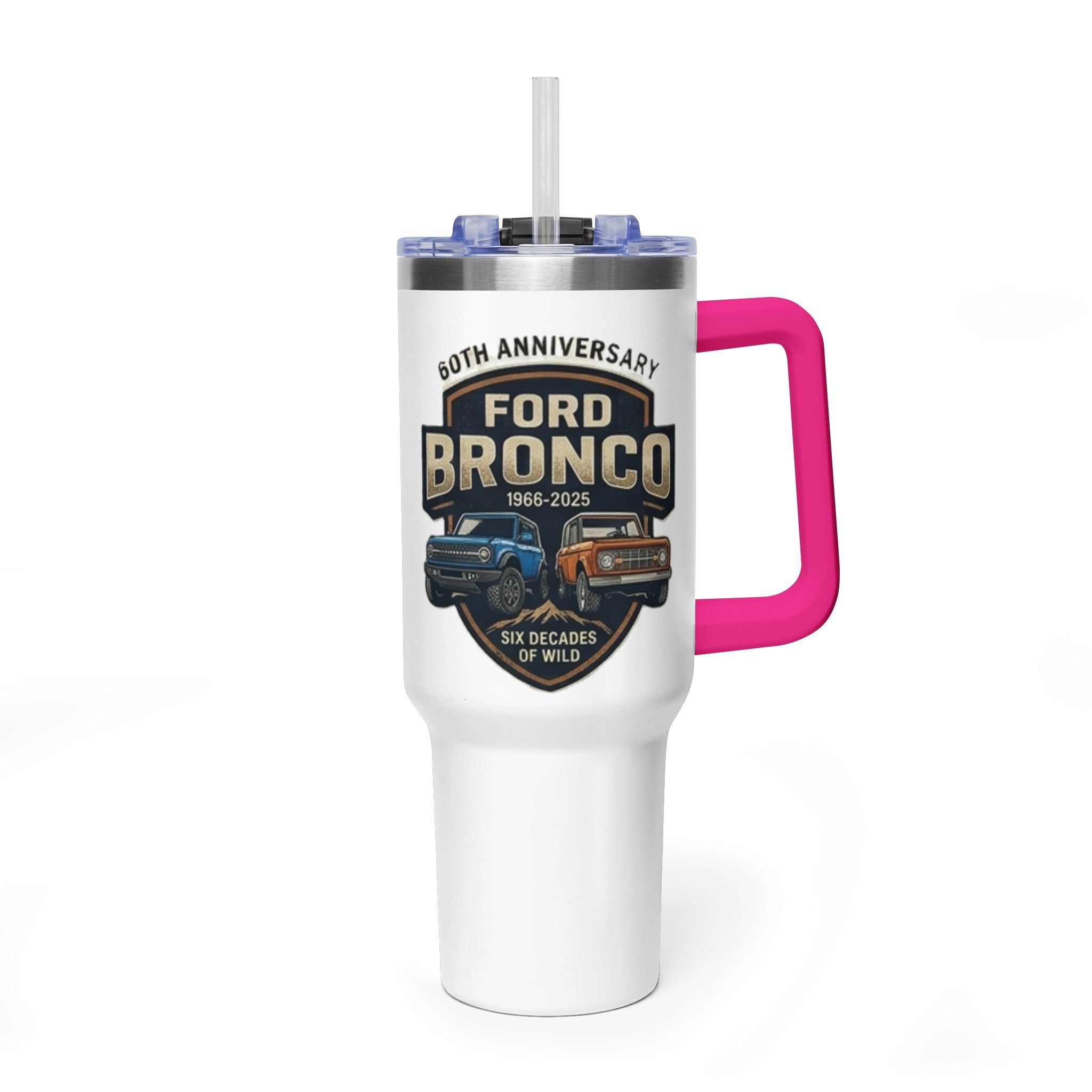 1000x Better 40oz Vacuum Insulated Tumbler | Bronco 60th Anniversary Adventure Travel Mug
