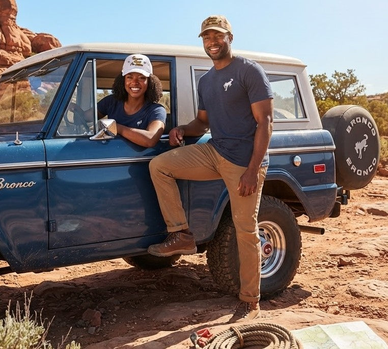 Bronco Mane No Shame Low-Profile Baseball Cap – Ford Bronco Lifestyle Hat