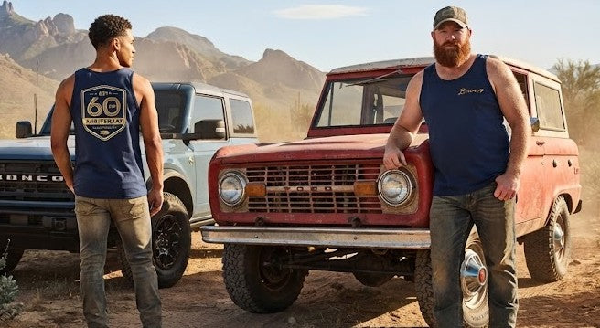Bronco 60th Anniversary Tank | Double-Sided Heritage Edition (1966–2026 Wild Series)