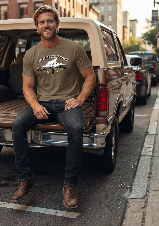 “Join the Herd” Bronco Moisture Wicking Tee - - wicking tee - Join_the_herd_Moisture_wicking_tee