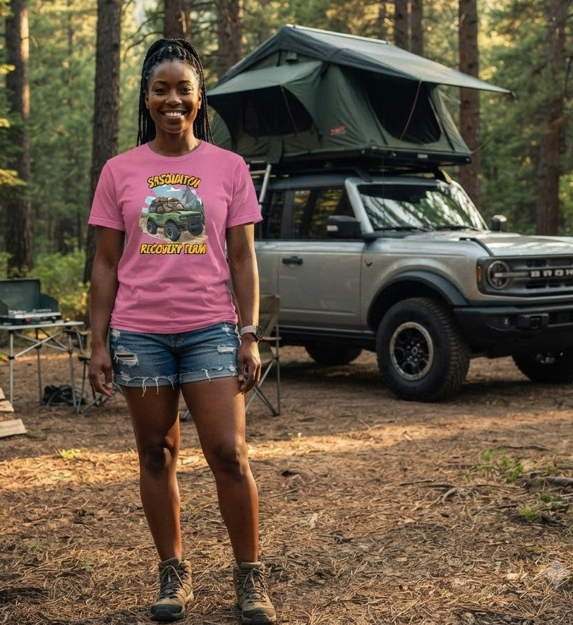 Bronco Life “Sasquatch Recon” Tee – Adventure Ops Off-Road Division