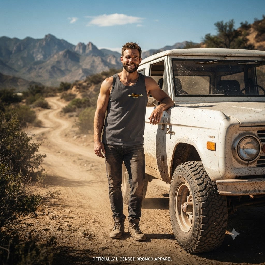 Bronco “1966–2026” Sleeveless Tank | Headlight Heritage Edition (Built for the Wild)