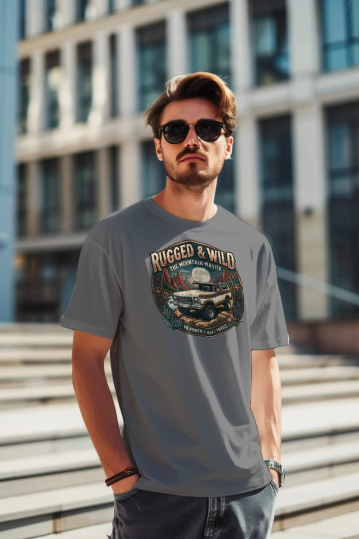 Rugged & Wild Bronco Tee – 2nd Gen Off-Road 4x4 Adventure Shirt T-Shirt
