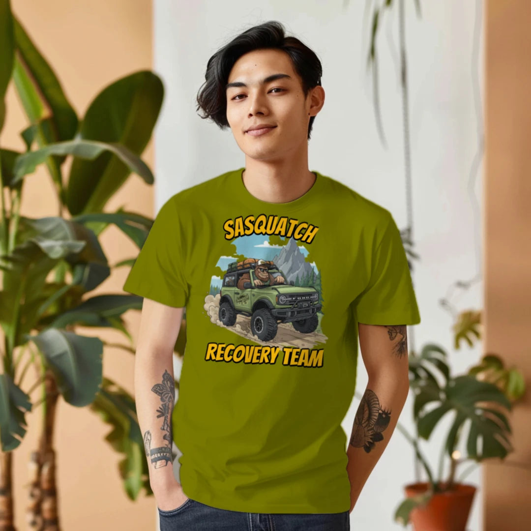 Bronco Life “Sasquatch Recon” Tee – Adventure Ops Off-Road Division wicking tee