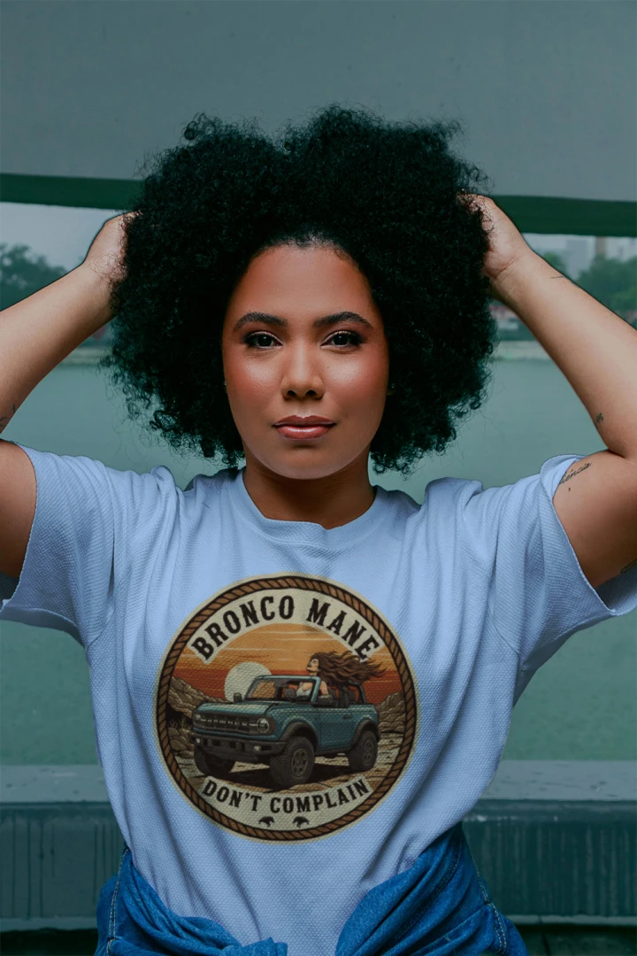 Windblown & Wild – Bronco Mane Shirt T-Shirt