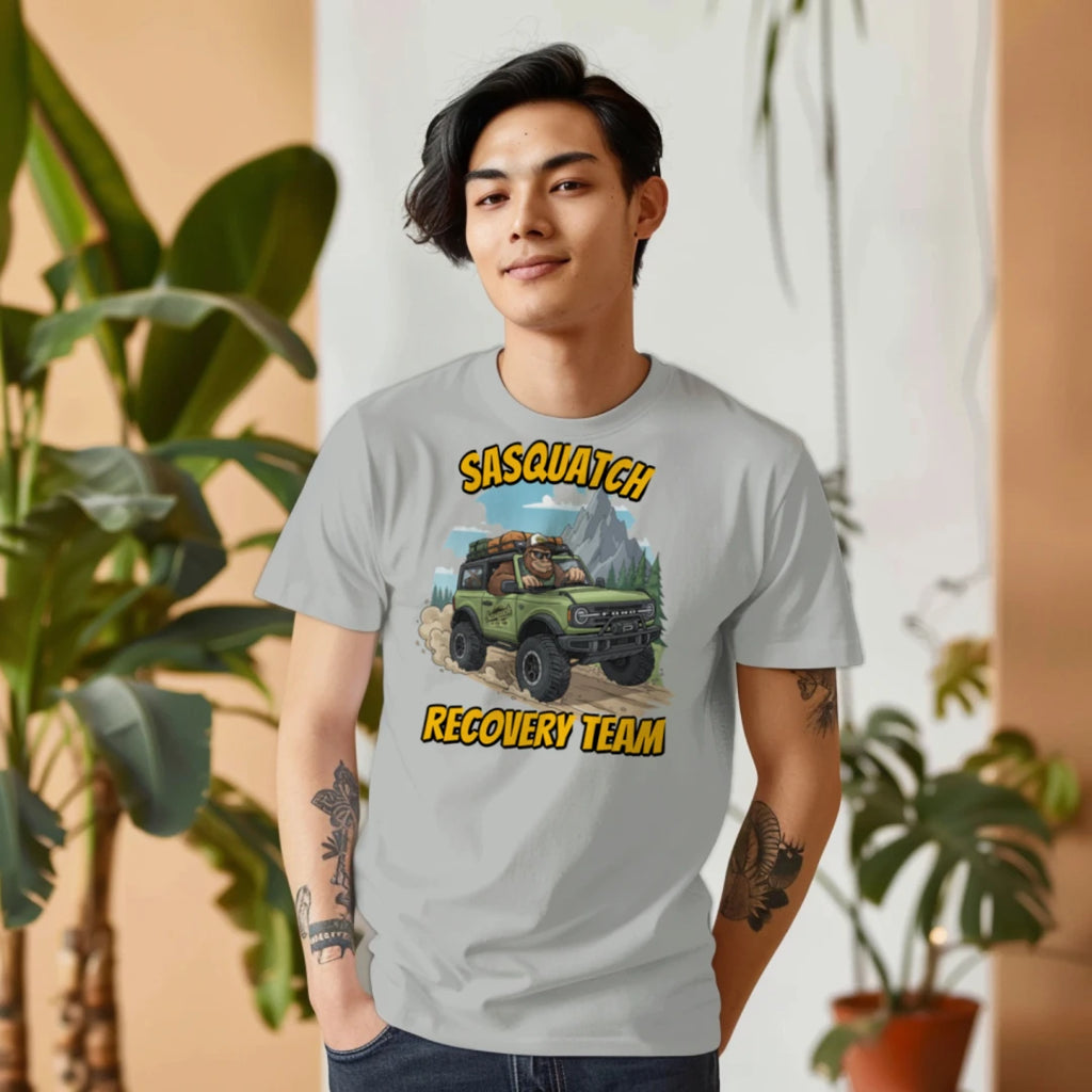 Bronco Life “Sasquatch Recon” Tee – Adventure Ops Off-Road Division wicking tee