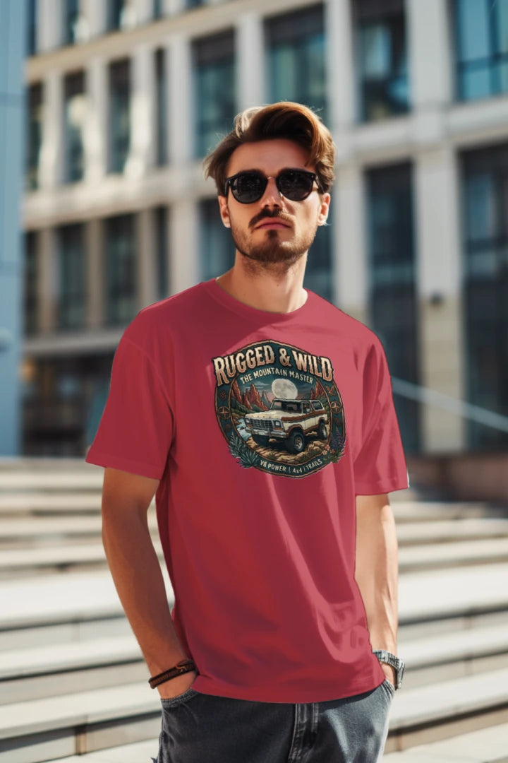 Rugged & Wild Bronco Tee – 2nd Gen Off-Road 4x4 Adventure Shirt T-Shirt