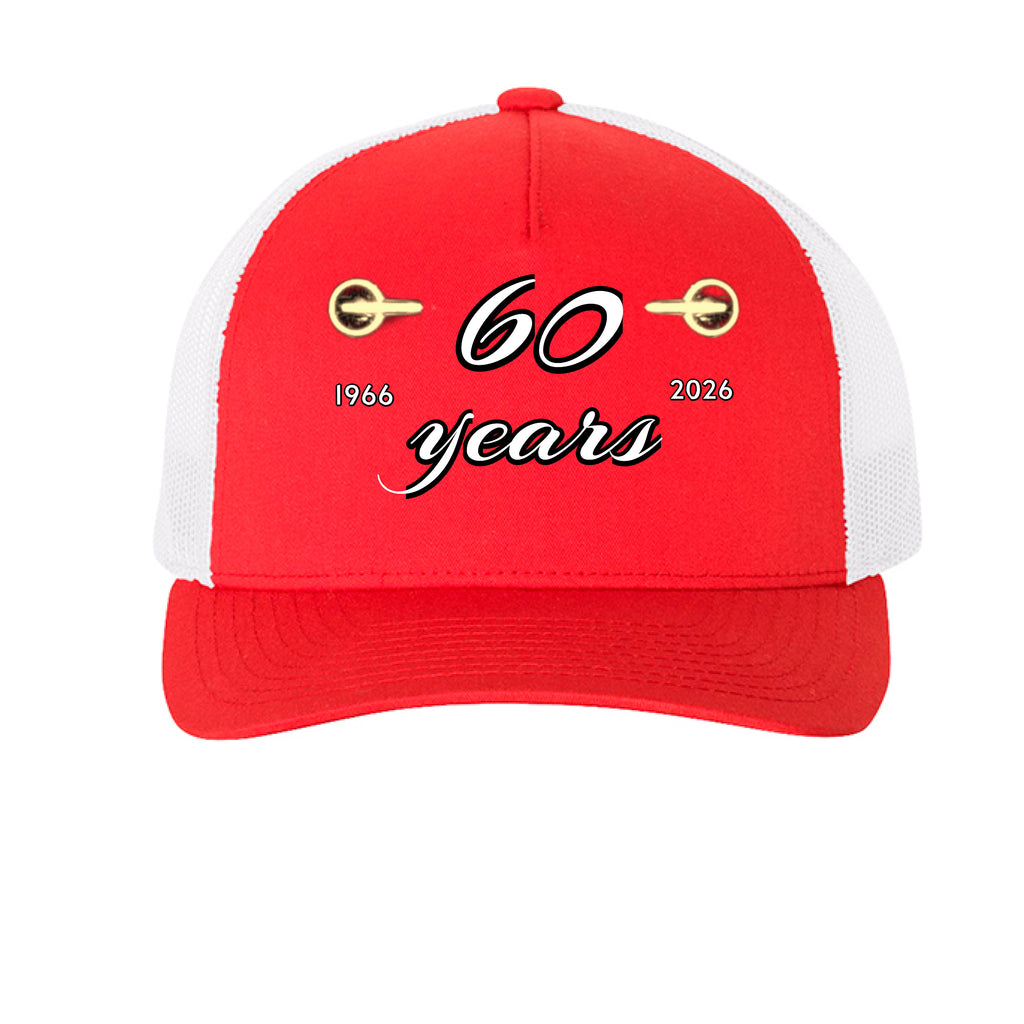 60 Years Wild Trucker Hat | 1966–2026 Heritage Edition (Off-Road Inspired) Hats