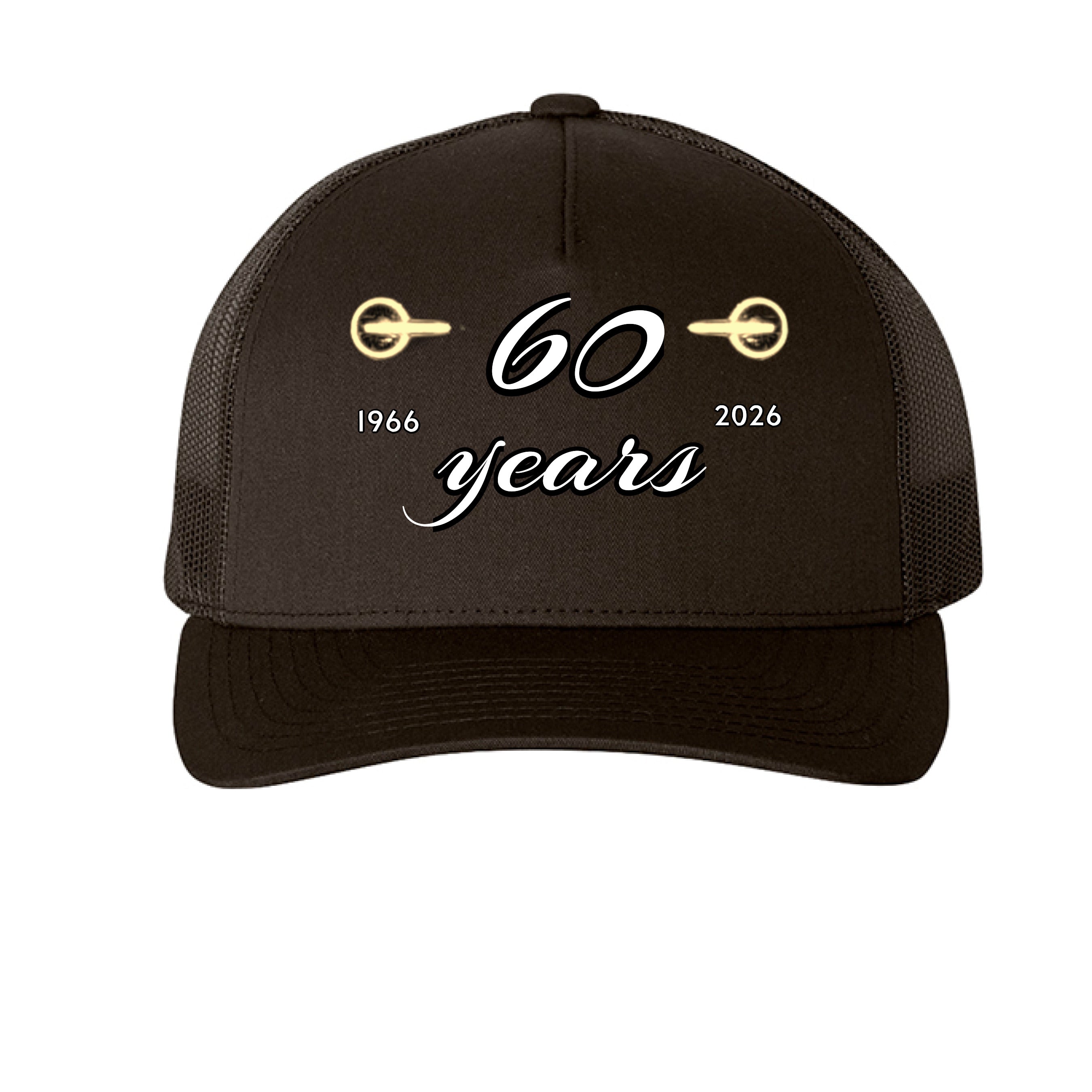 60 Years Wild Trucker Hat | 1966–2026 Heritage Edition (Off-Road Inspired) Hats