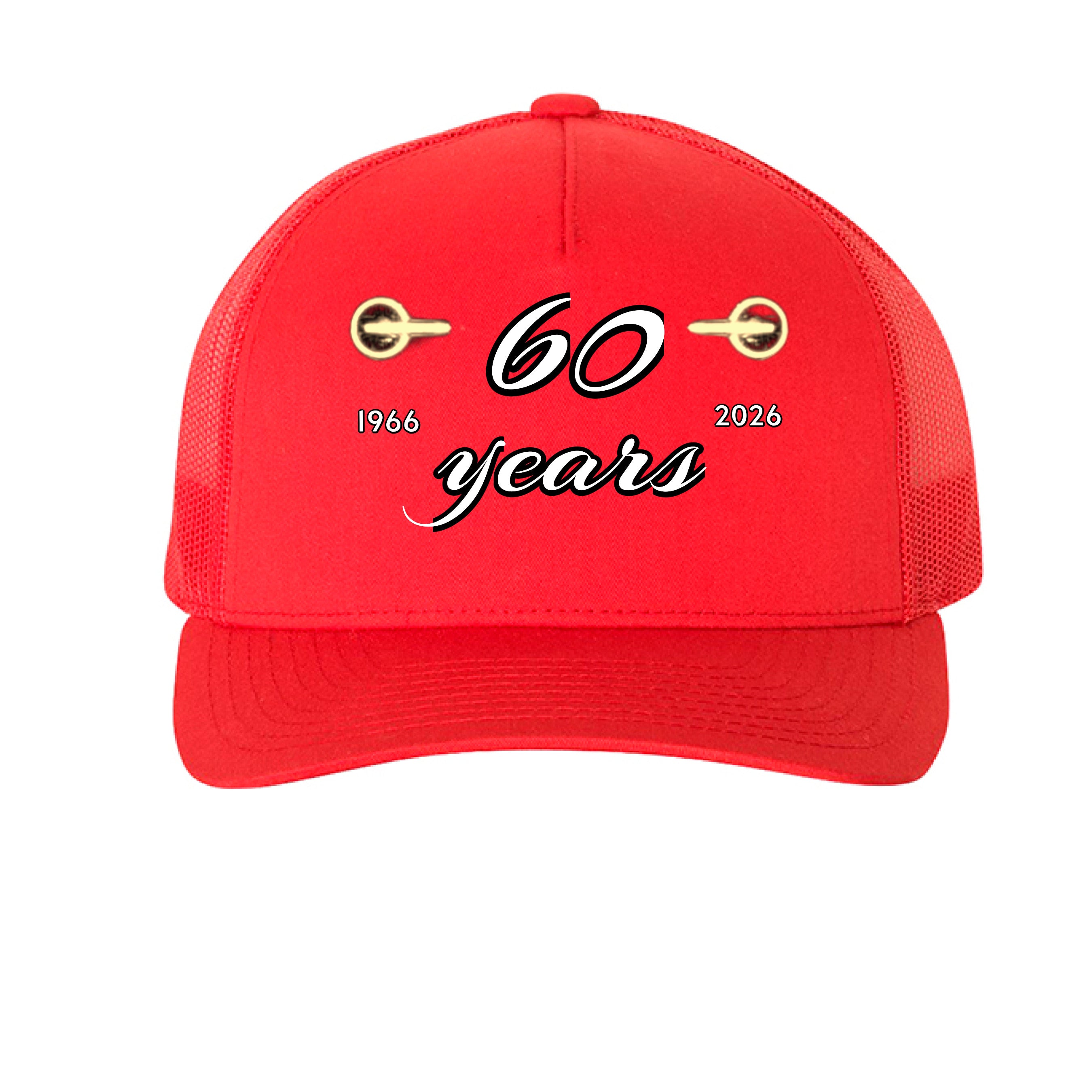 60 Years Wild Trucker Hat | 1966–2026 Heritage Edition (Off-Road Inspired) Hats