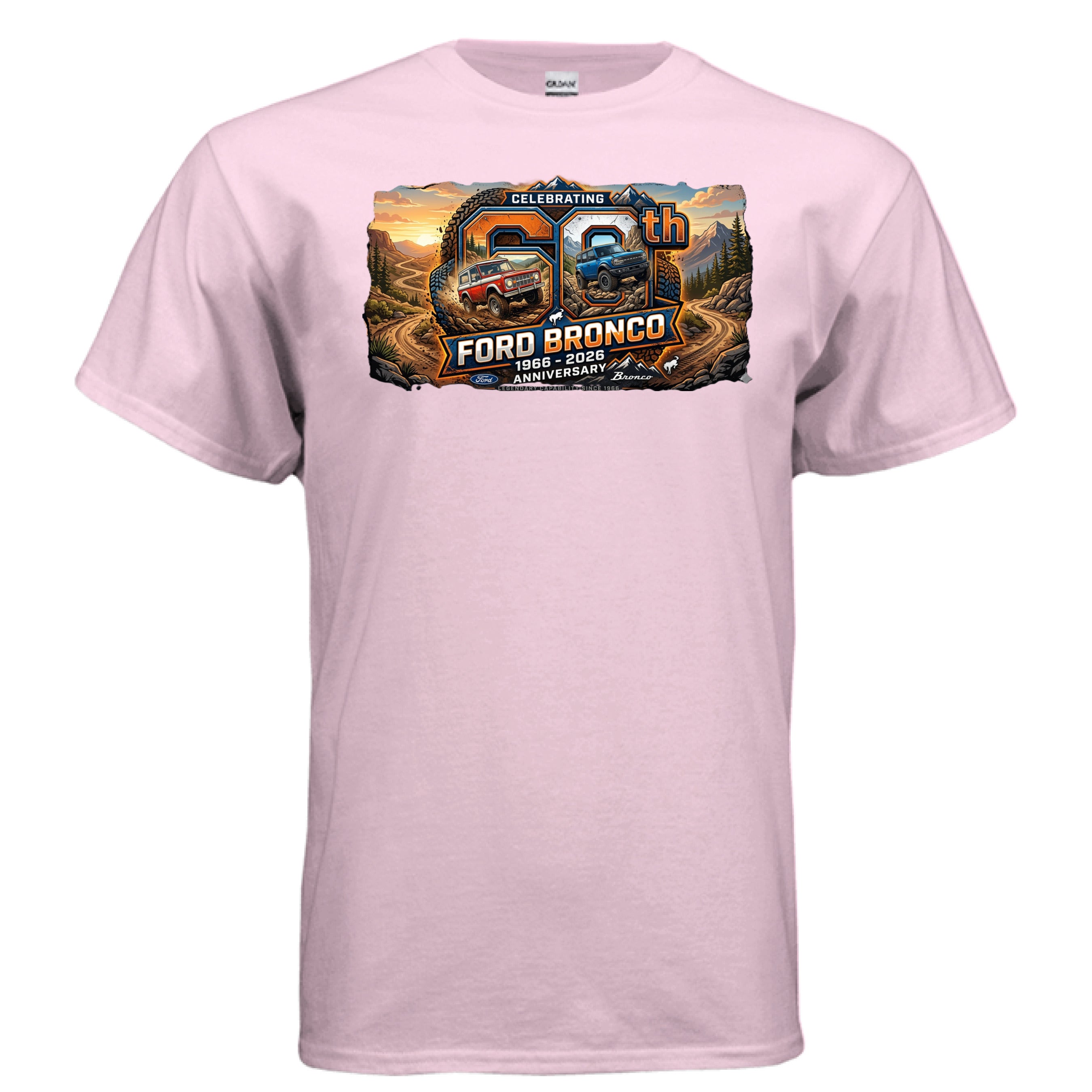 Bronco 60th Edition Tee – From Classic to 6G Legend T-Shirt