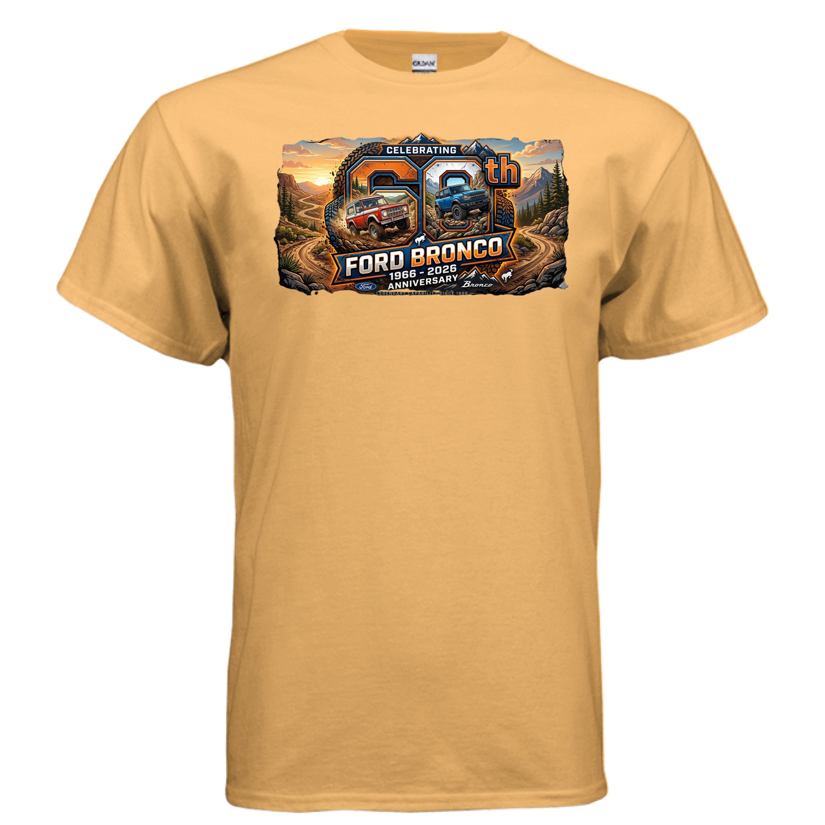 Bronco 60th Edition Tee – From Classic to 6G Legend T-Shirt