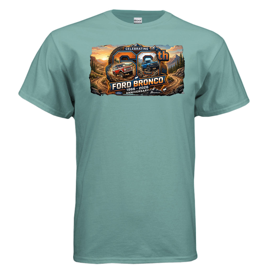 Bronco 60th Edition Tee – From Classic to 6G Legend T-Shirt