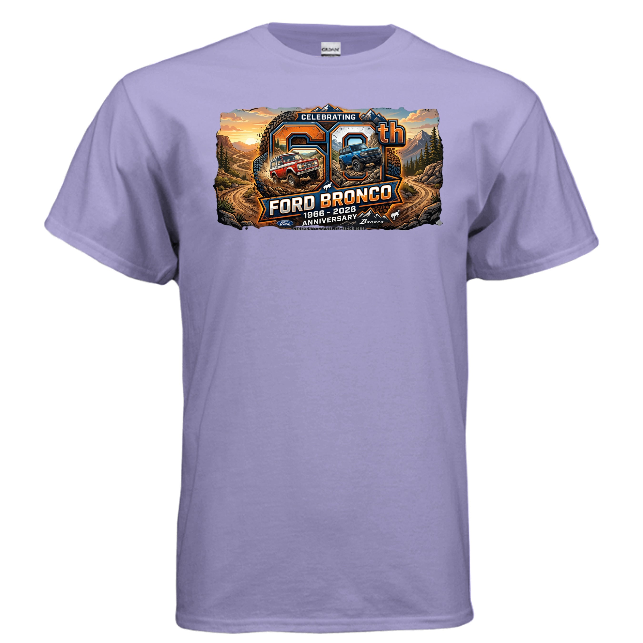 Bronco 60th Edition Tee – From Classic to 6G Legend T-Shirt