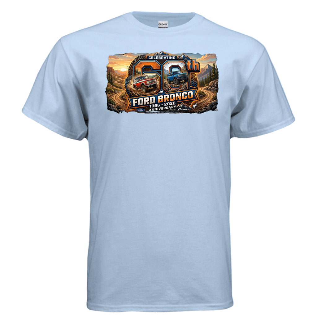 Bronco 60th Edition Tee – From Classic to 6G Legend T-Shirt