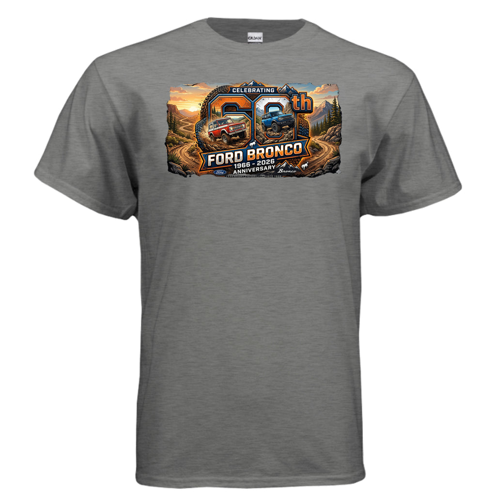 Bronco 60th Edition Tee – From Classic to 6G Legend T-Shirt