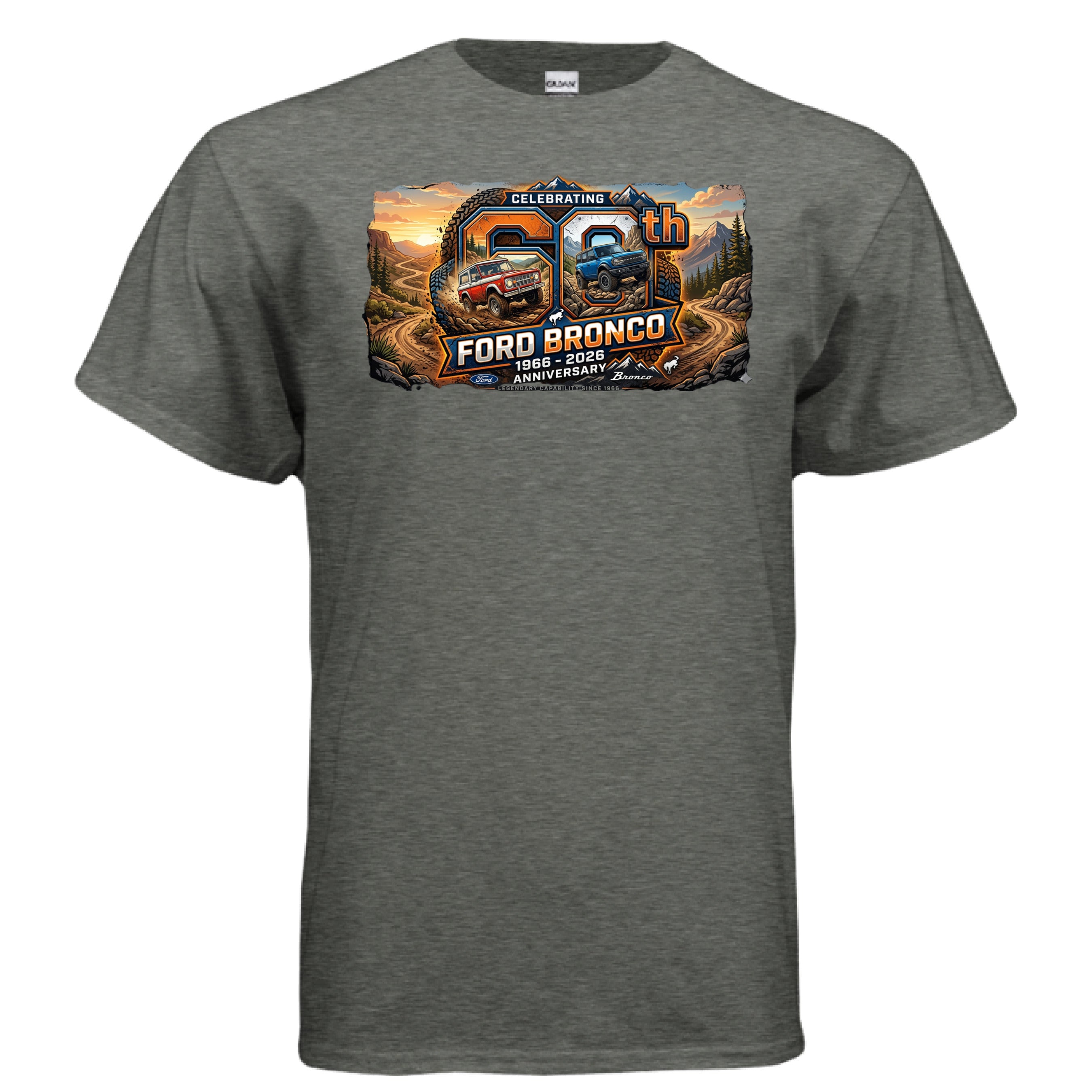 Bronco 60th Edition Tee – From Classic to 6G Legend T-Shirt