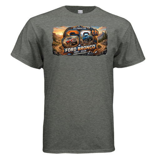 Bronco 60th Edition Tee – From Classic to 6G Legend T-Shirt
