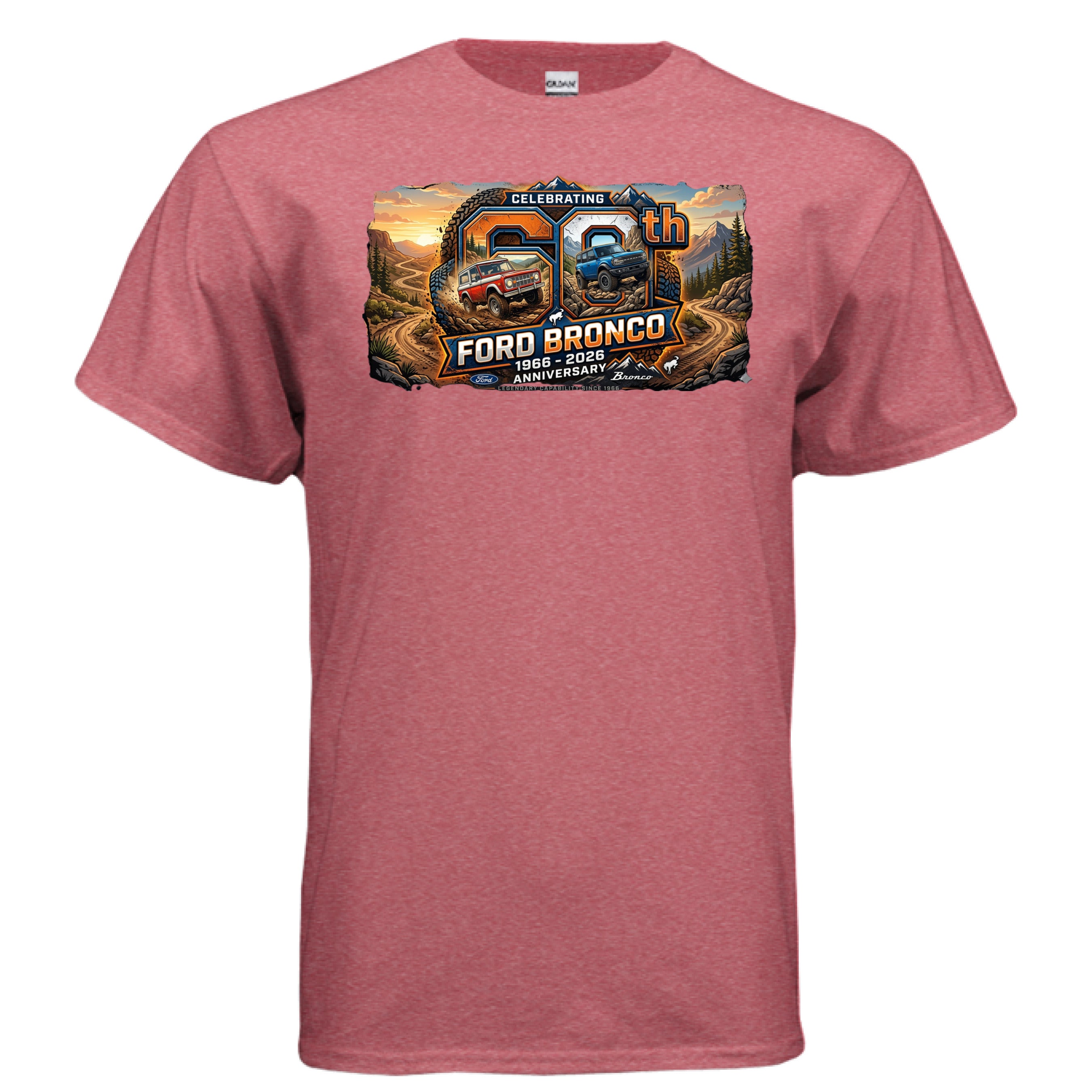 Bronco 60th Edition Tee – From Classic to 6G Legend T-Shirt