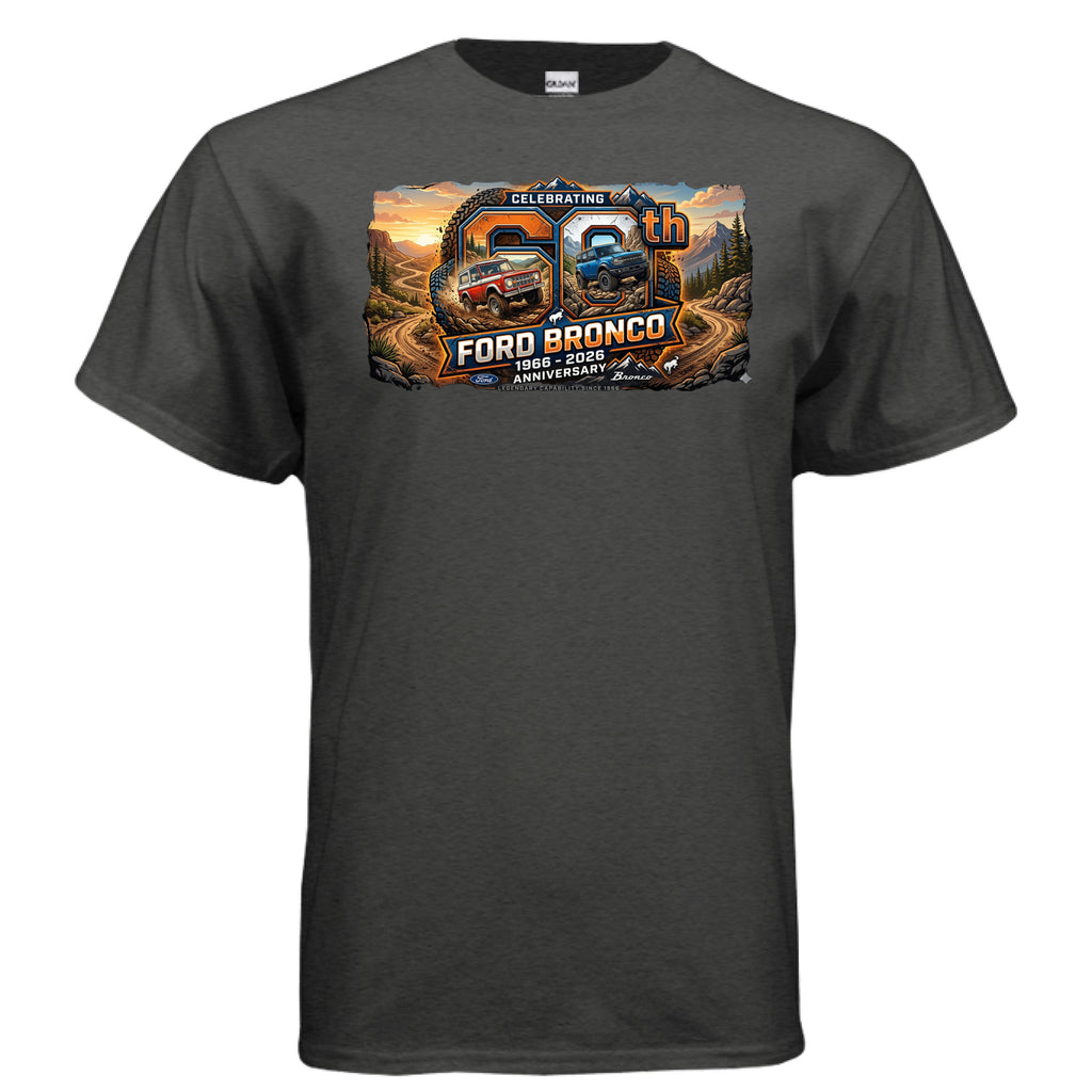 Bronco 60th Edition Tee – From Classic to 6G Legend T-Shirt