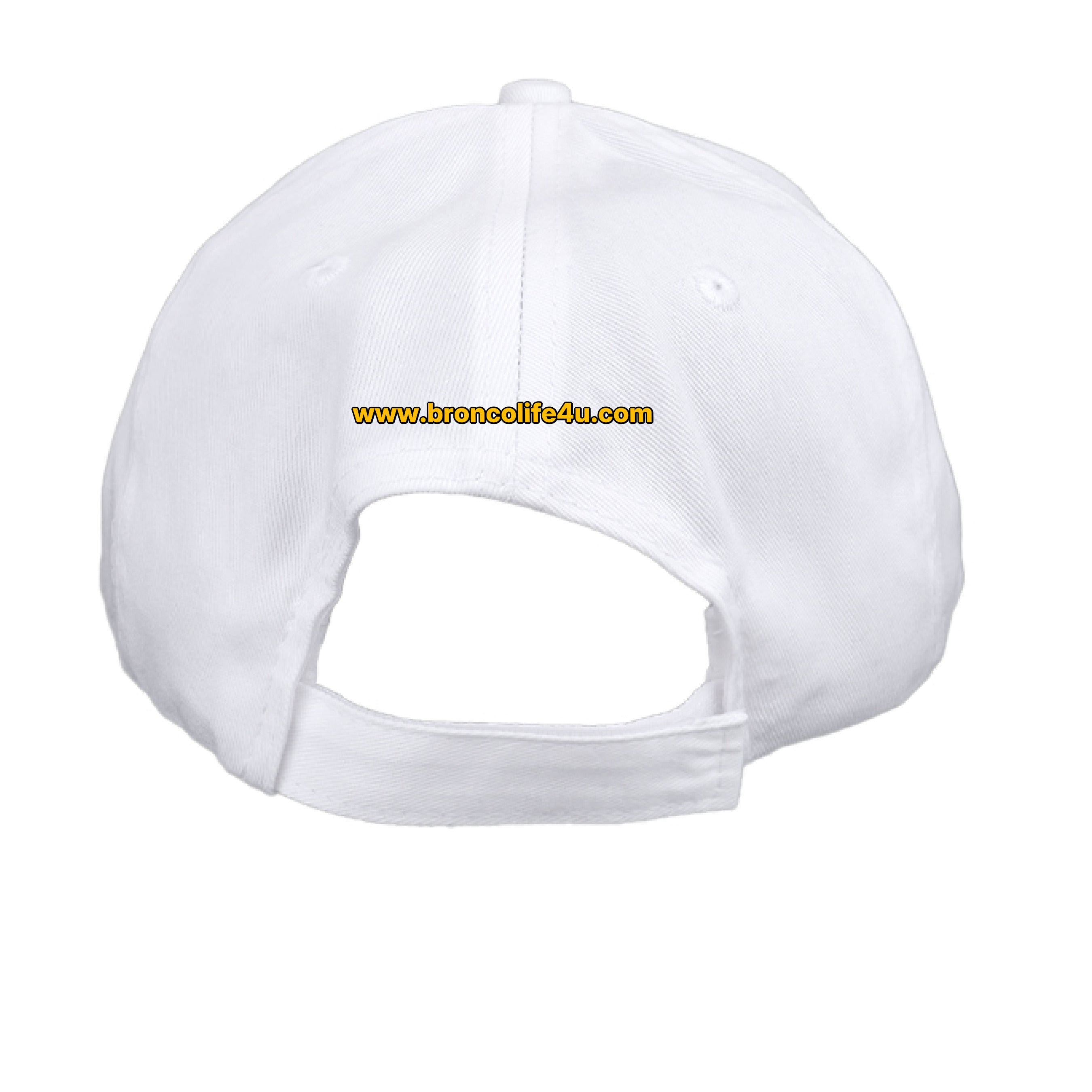Black low profile dad hat with bold Ford Bronco graphic and "It’s a Bronco B*#CH!" slogan, by Bronco Life.