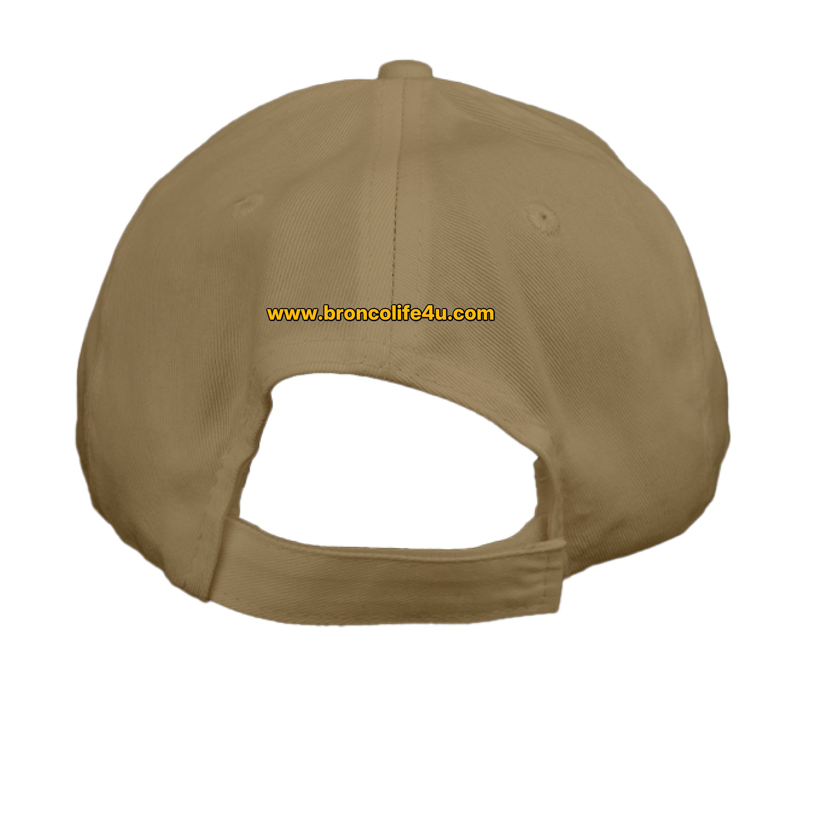 Black low profile dad hat with bold Ford Bronco graphic and "It’s a Bronco B*#CH!" slogan, by Bronco Life.