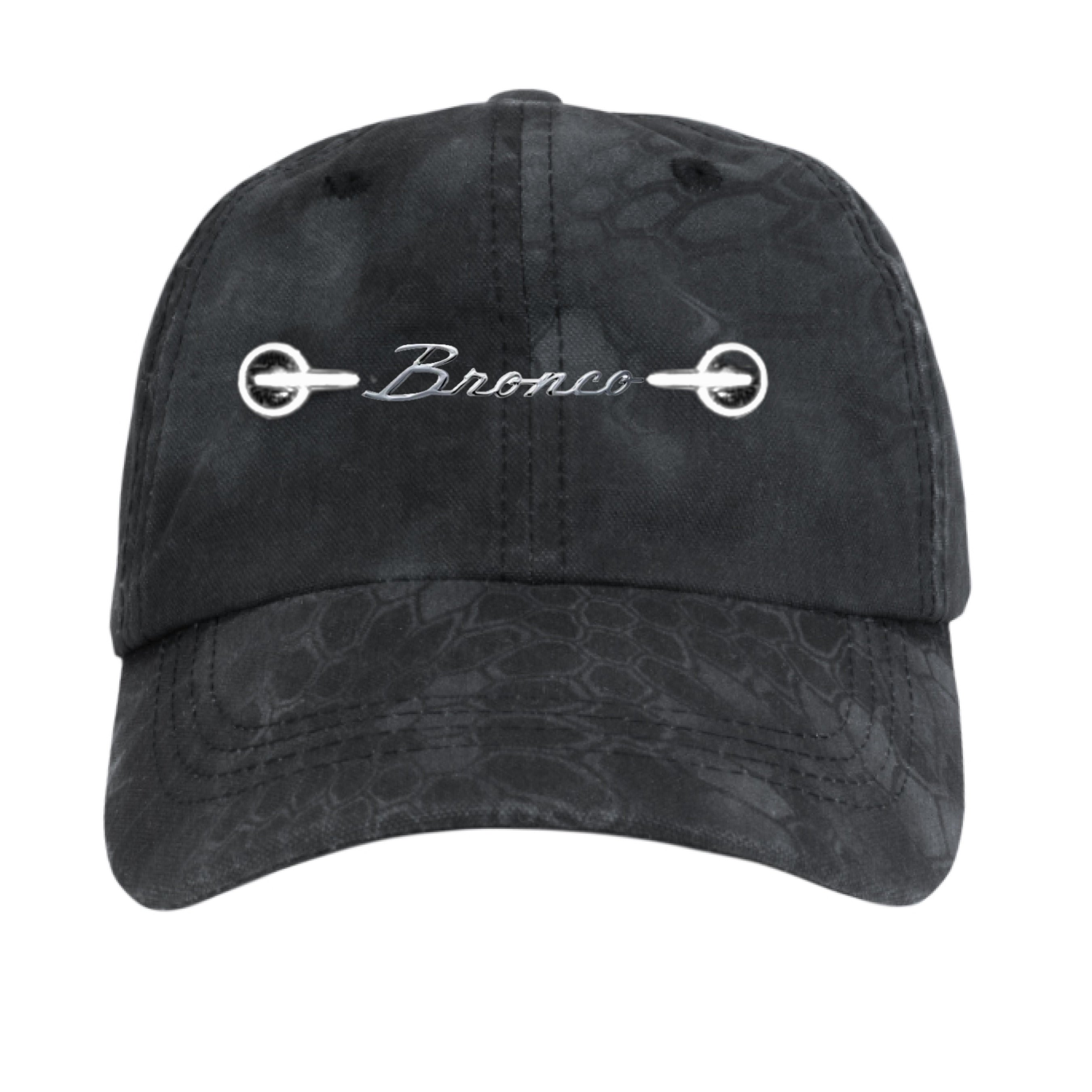 Camo Bronco Hat | Headlight Edition Snapback (5 Rugged Styles) Kryptek Typhon ONE SIZE Hats