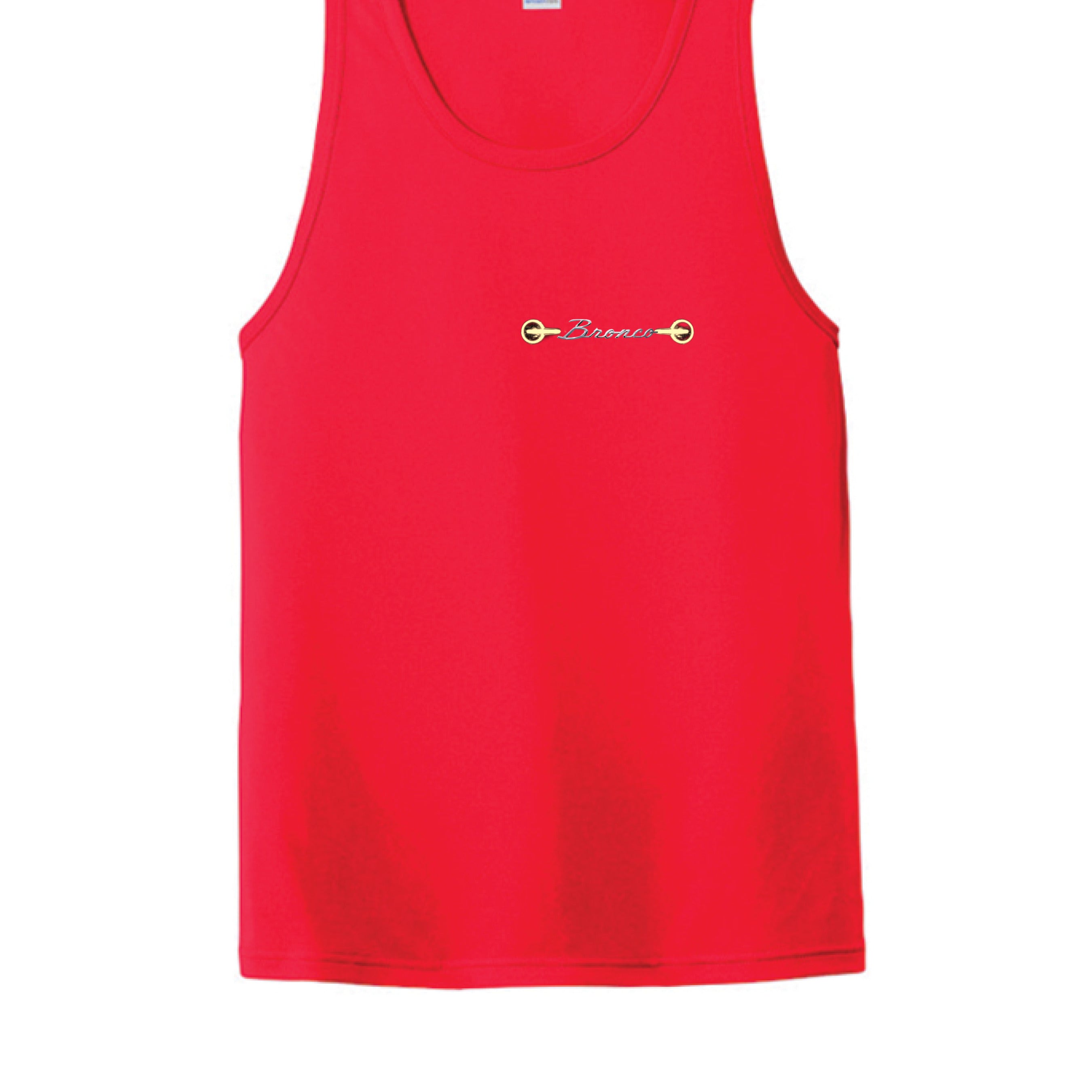 Bronco 60th Anniversary Tank | Double-Sided Heritage Edition (1966–2026 Wild Series) True Red T-Shirt
