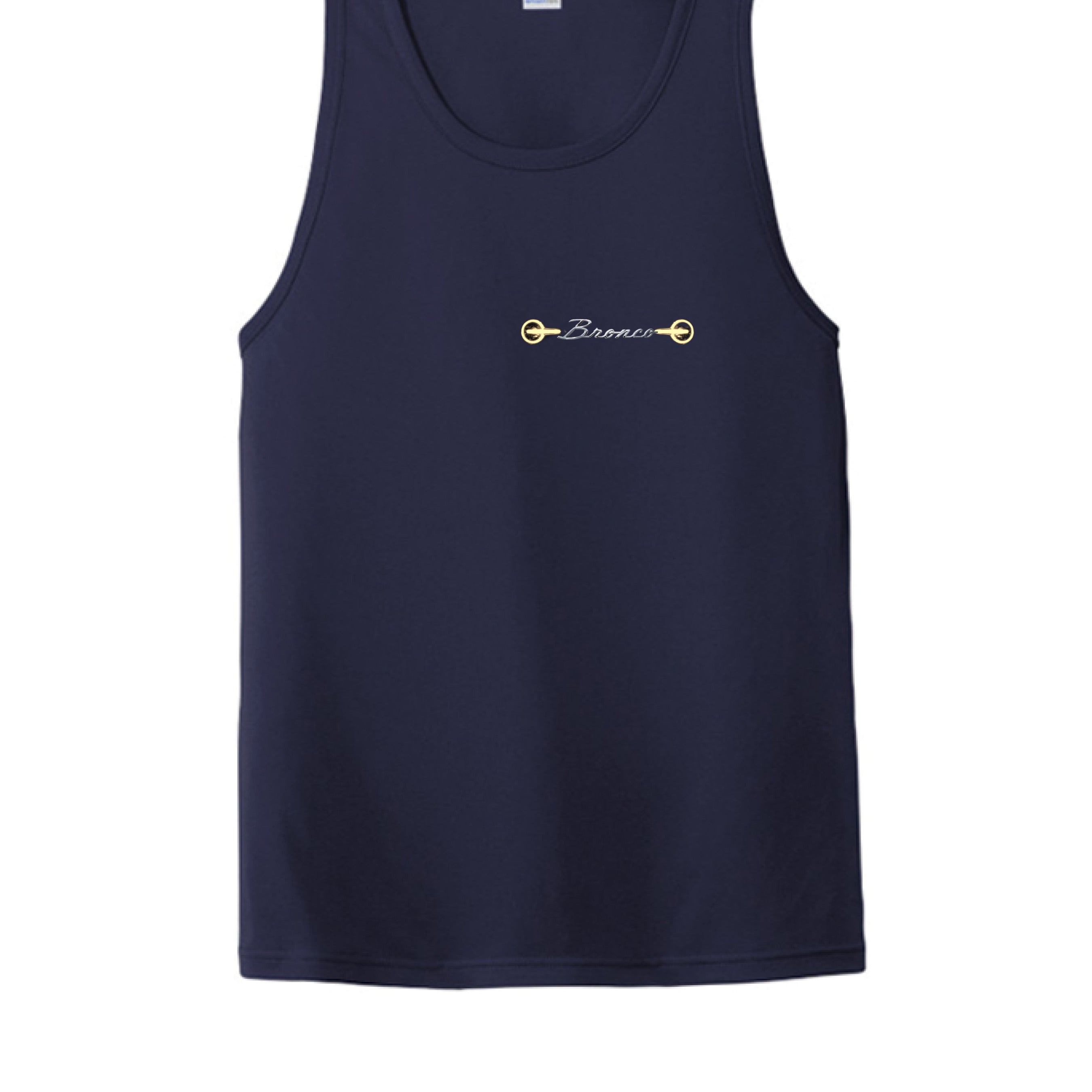 Bronco 60th Anniversary Tank | Double-Sided Heritage Edition (1966–2026 Wild Series) True Navy T-Shirt