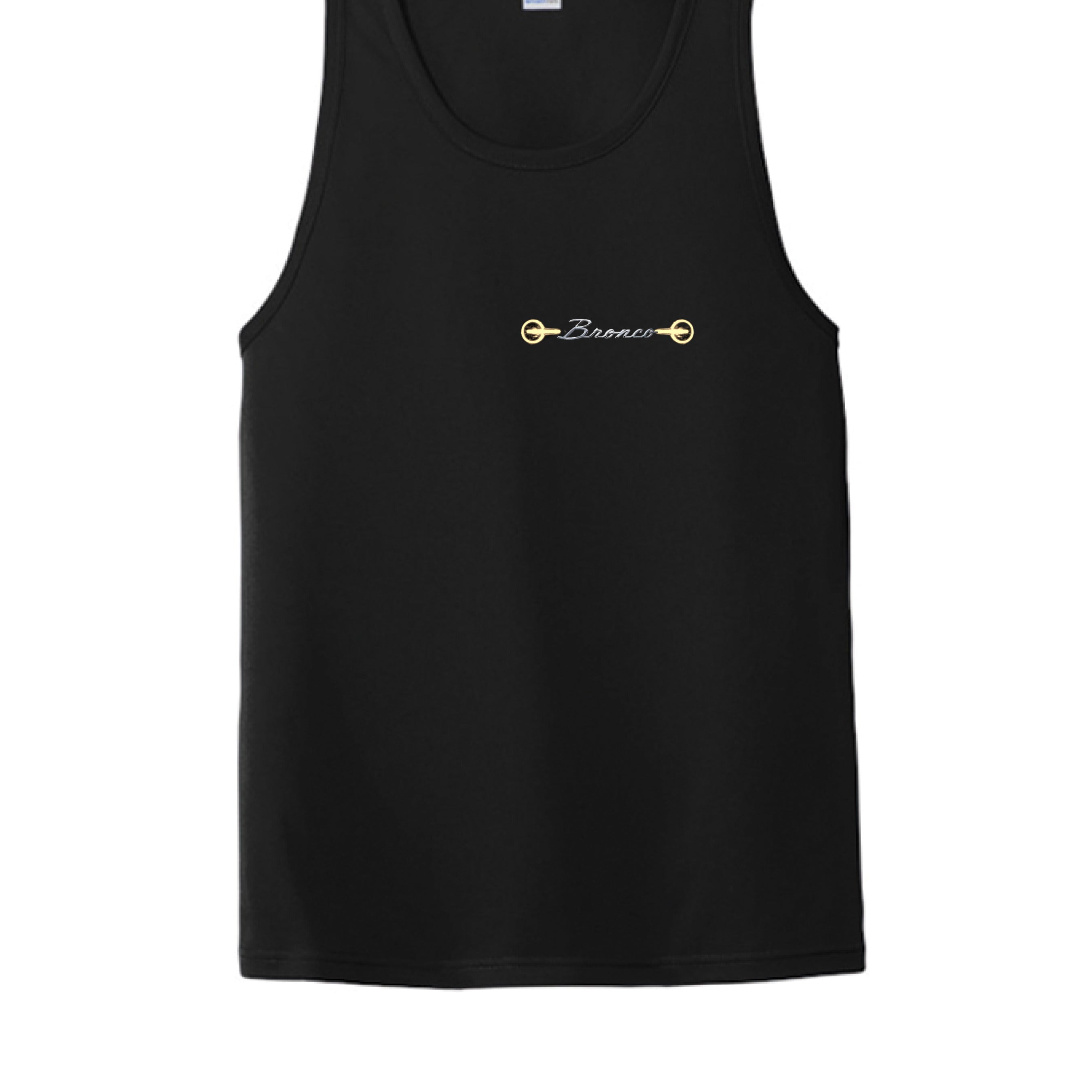 Bronco 60th Anniversary Tank | Double-Sided Heritage Edition (1966–2026 Wild Series) Black T-Shirt