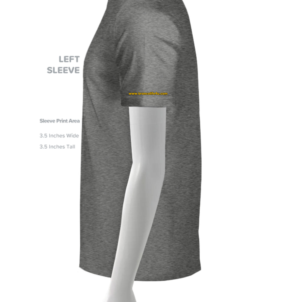 Women’s Wildflower Bronco Crop Tee | Bucking Heritage Edition (Free Spirit Series) T-Shirt