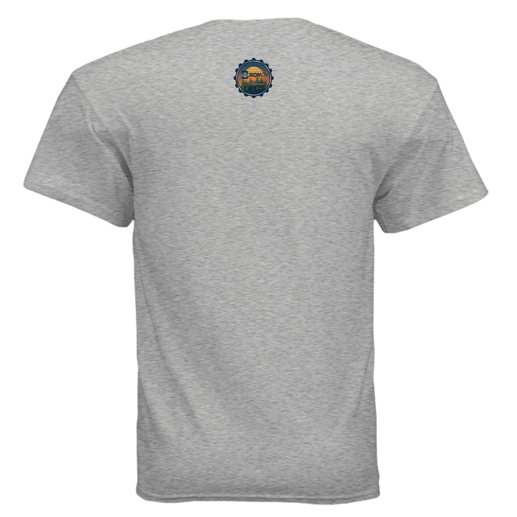 On the Seventh Day God Created the Bronco Tee – Vintage Ford Bronco Graphic Shirt T-Shirt