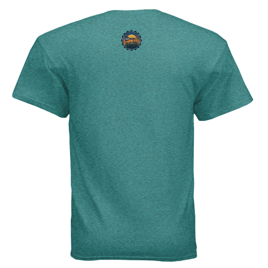 On the Seventh Day God Created the Bronco Tee – Vintage Ford Bronco Graphic Shirt T-Shirt