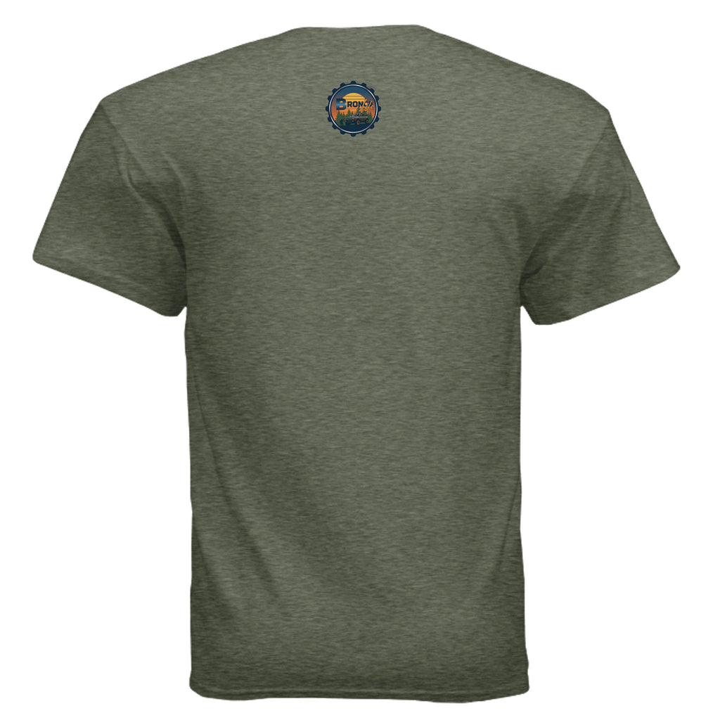 On the Seventh Day God Created the Bronco Tee – Vintage Ford Bronco Graphic Shirt T-Shirt