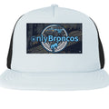 Only Broncos Foam Trucker Hat – 6G Bronco & Bucking Bronco Logo Retro Off-Road Cap White ONE SIZE Hats