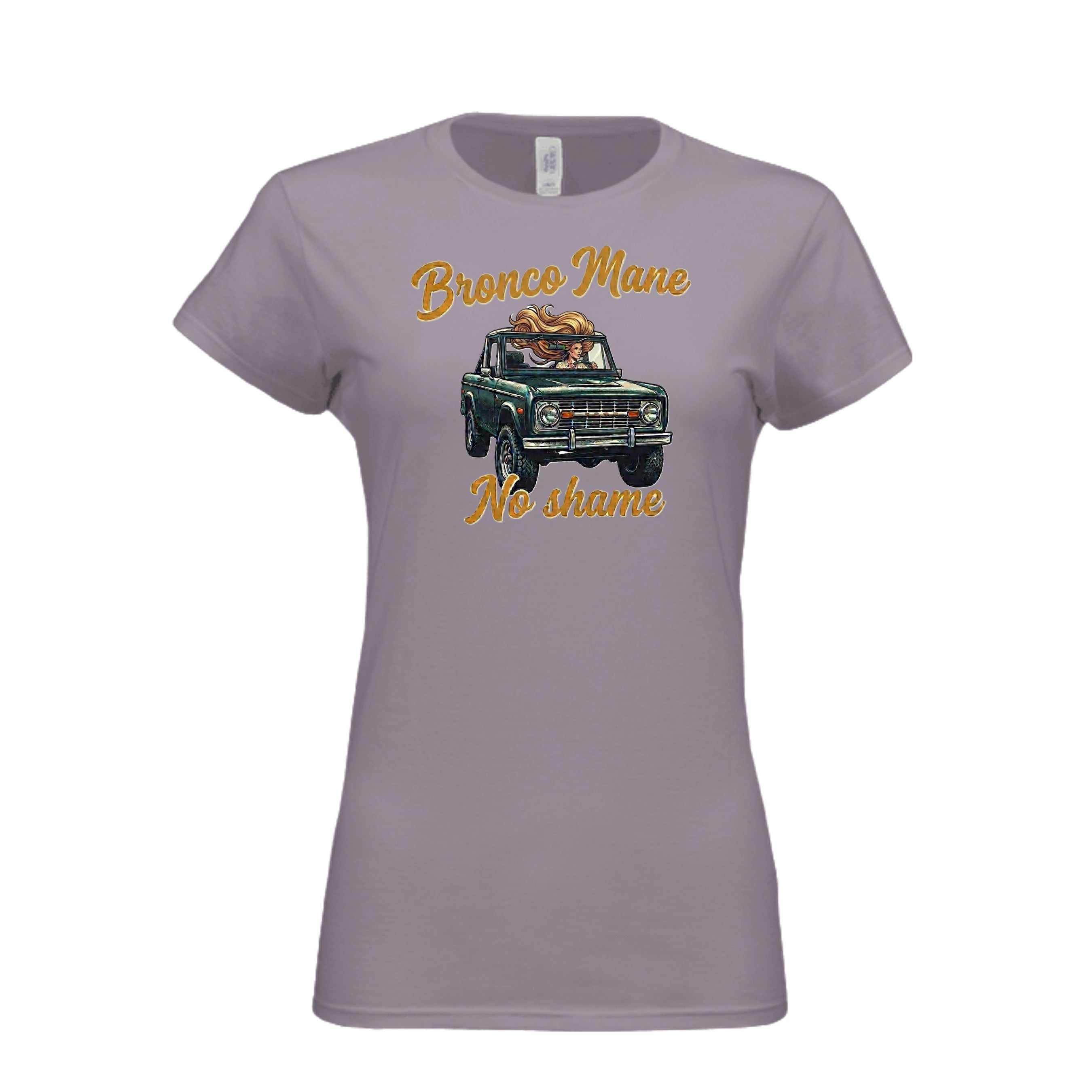 Bronco Mane, No Shame T-Shirt – Funny Ford Bronco Lifestyle Off-Road Tee Paragon T-Shirt