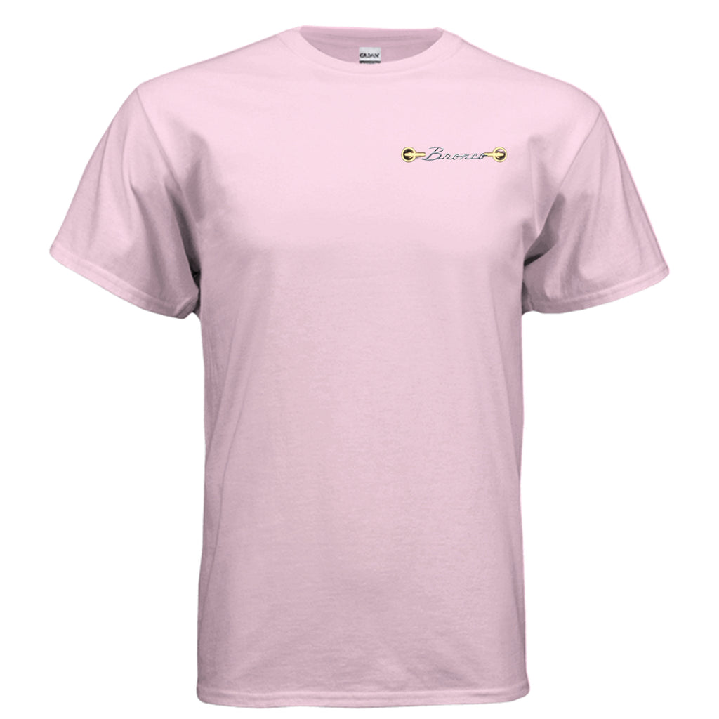 60 Years Anniversary Holiday Truck Tee | Vintage 1966 Off-Road Shirt | Bronco Heritage Graphic Tee LIGHT PINK T-Shirt