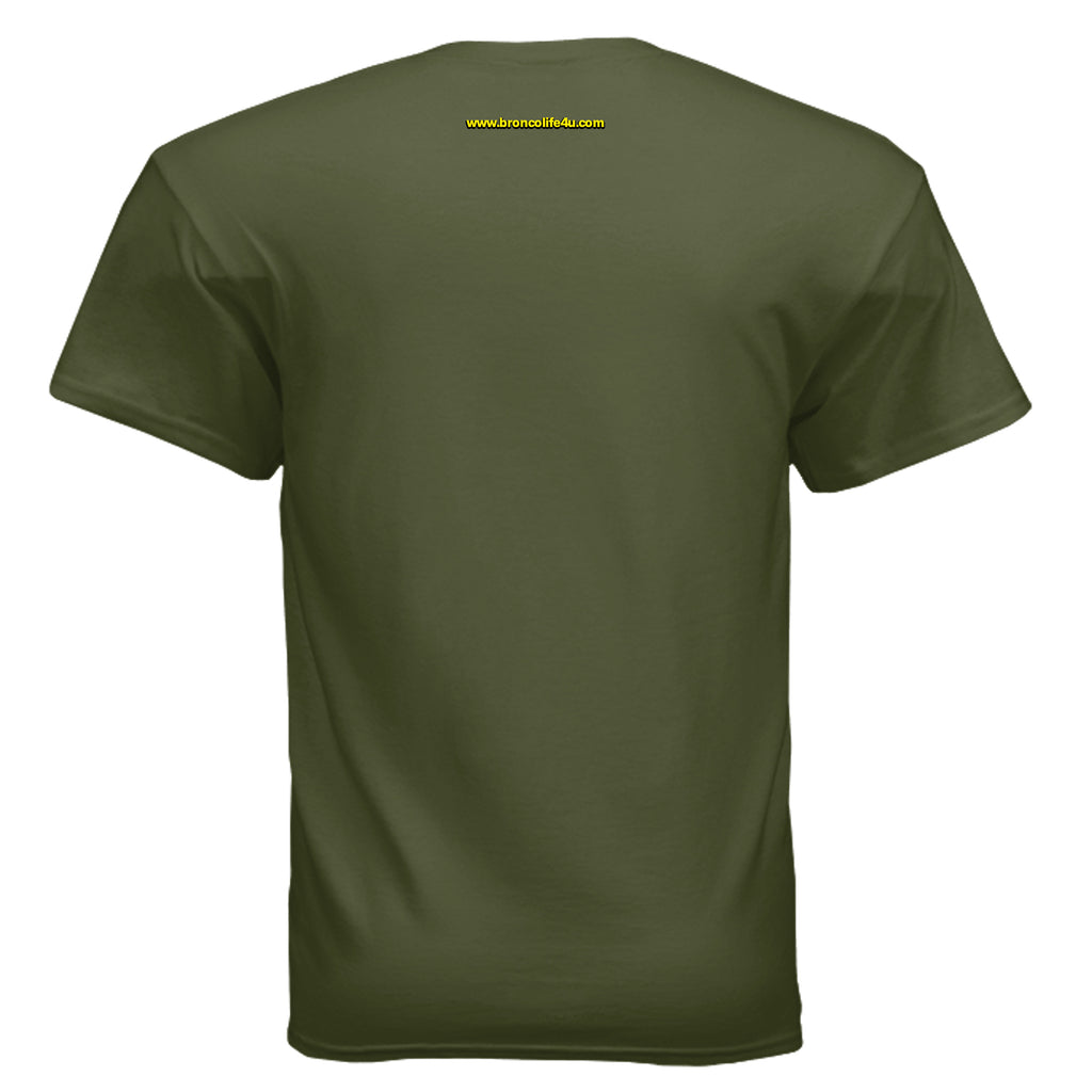 Bronco Off-Road T-Shirt – “Like a Jeep… But 1000x Better!” | Mud-Slinging Rivalry Tee (Version 2) T-Shirt