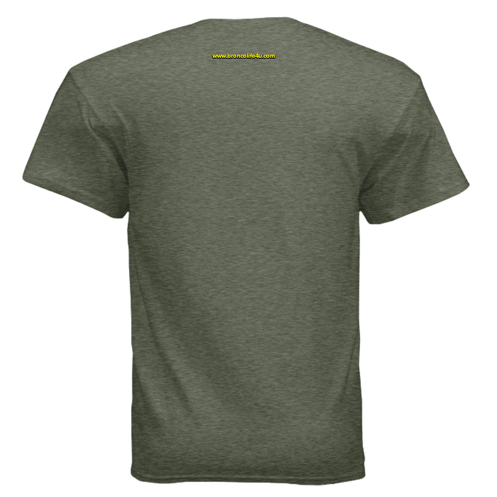 Bronco Off-Road T-Shirt – “Like a Jeep… But 1000x Better!” | Mud-Slinging Rivalry Tee (Version 2) T-Shirt