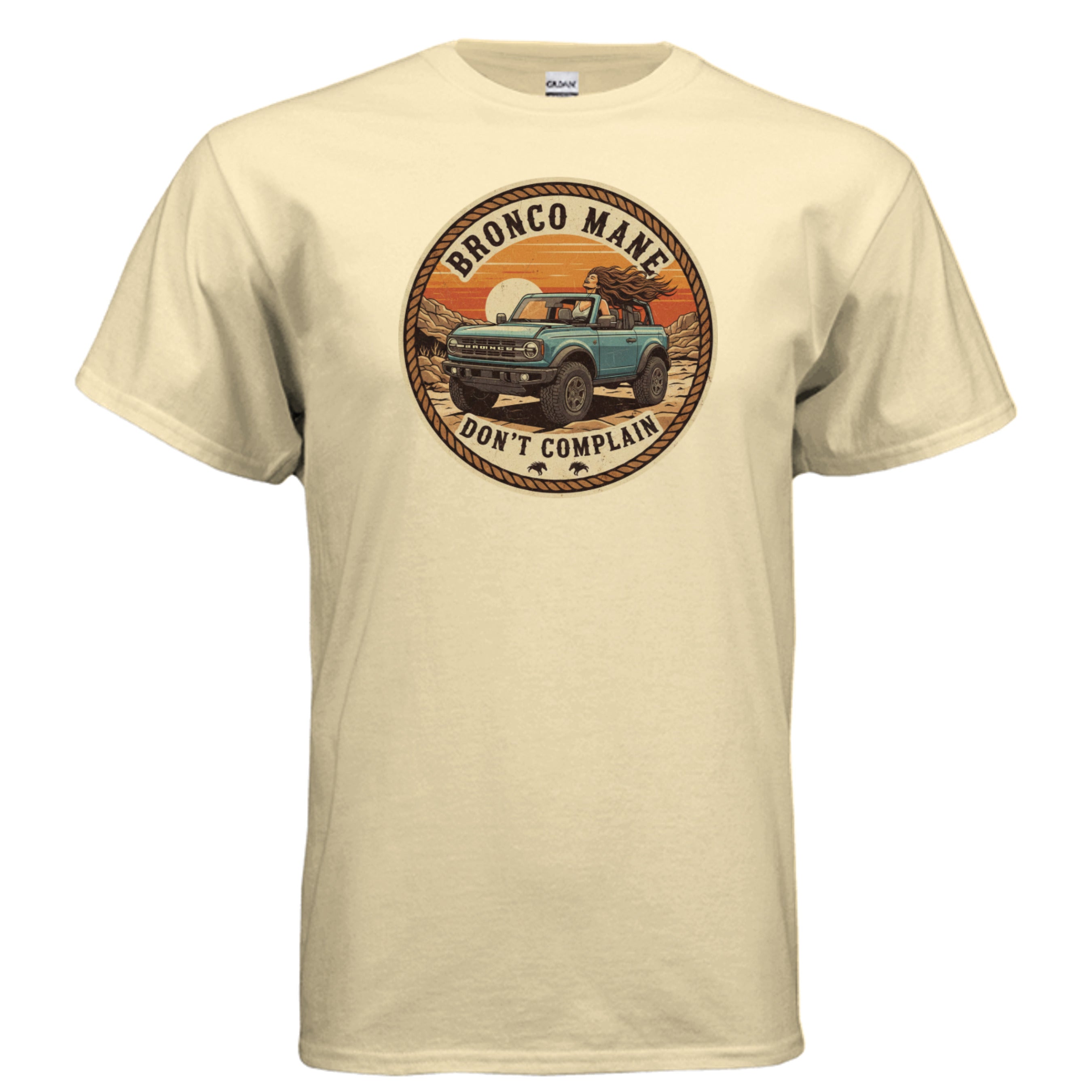 Windblown & Wild – Bronco Mane Shirt T-Shirt