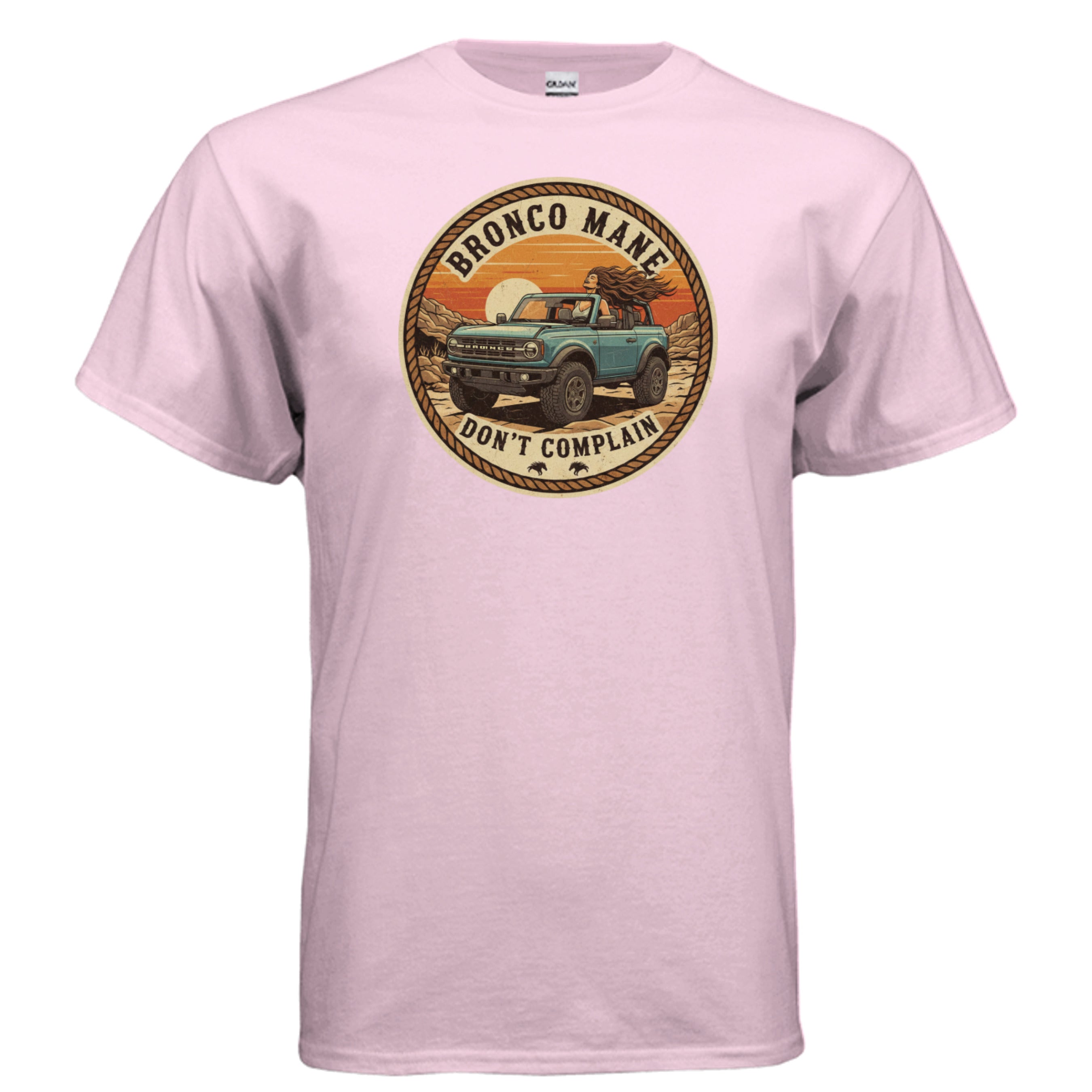 Windblown & Wild – Bronco Mane Shirt T-Shirt